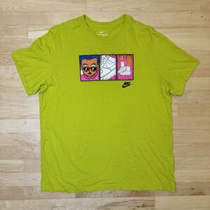 Nike Tee Air Force One Size XL Dri-Fit Volt NEON Shirt What Are Those? AF1